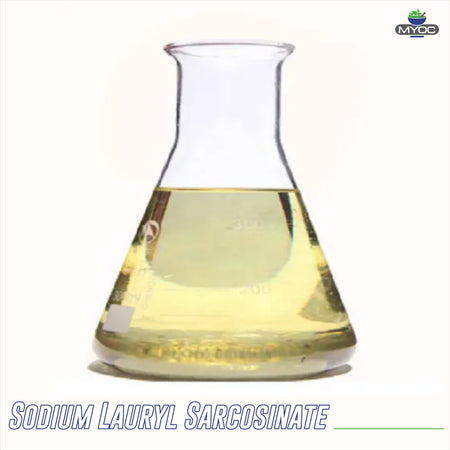 MYOC Sodium Lauroyl Sarcosinate Liquid 1.05oz to 880oz, Mild Amino Acid Surfactant, Sulfate-Free, Creamy Foam