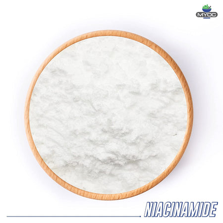 MYOC Niacinamide (Vitamin B3) Powder, Pore Refining, Oil Control, Skin Brightening, Barrier Support