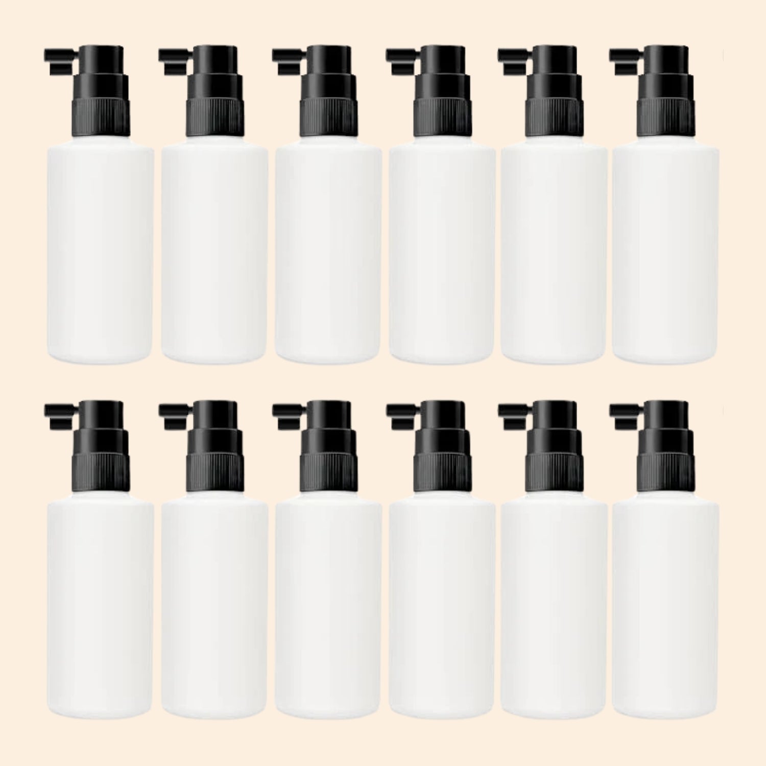 Clear Refillable Pump Bottle - 60ml