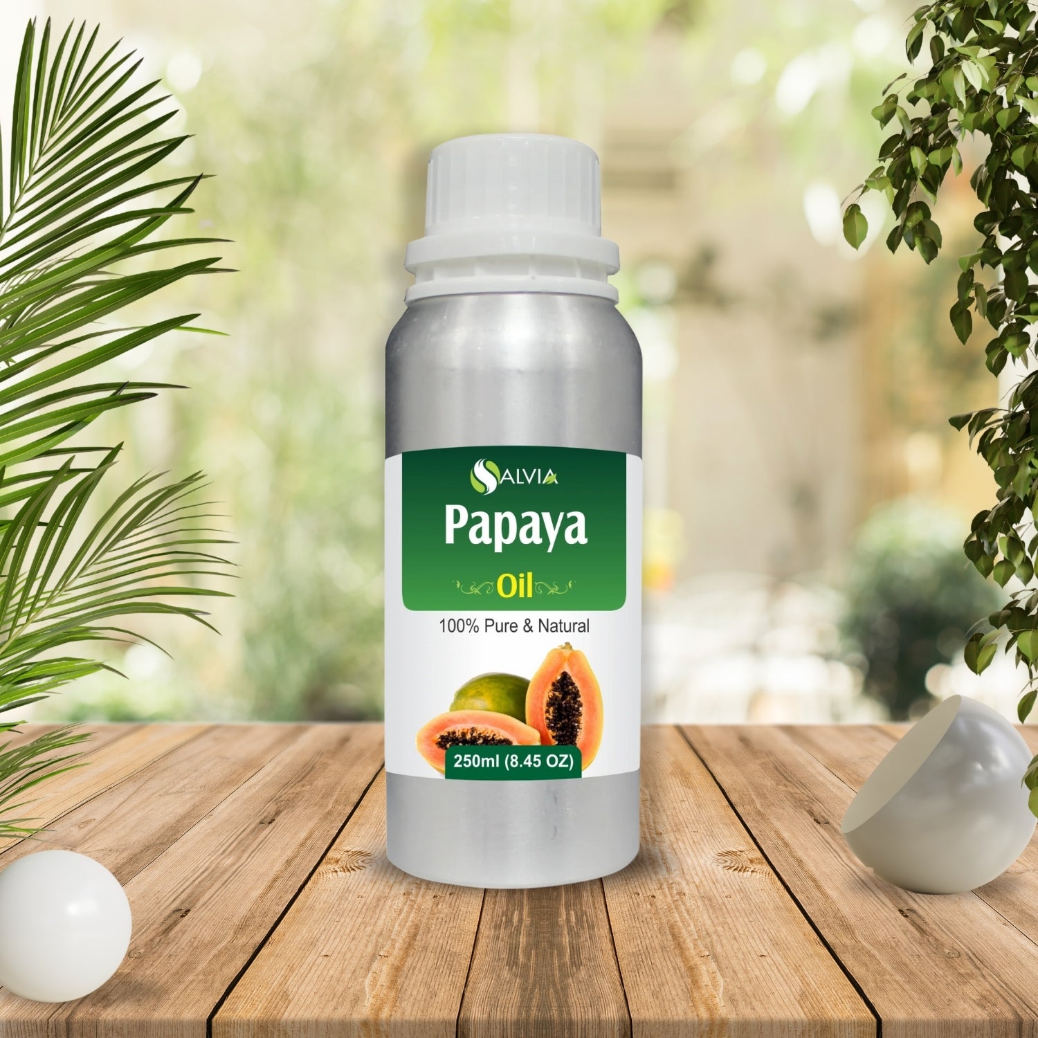 Papaya Oil (Carica Papaya) 100% Pure & Natural Carrier Oil Nourishing & Moisturizing Property, Best For Skin, Hair, Lip, & Nail Care