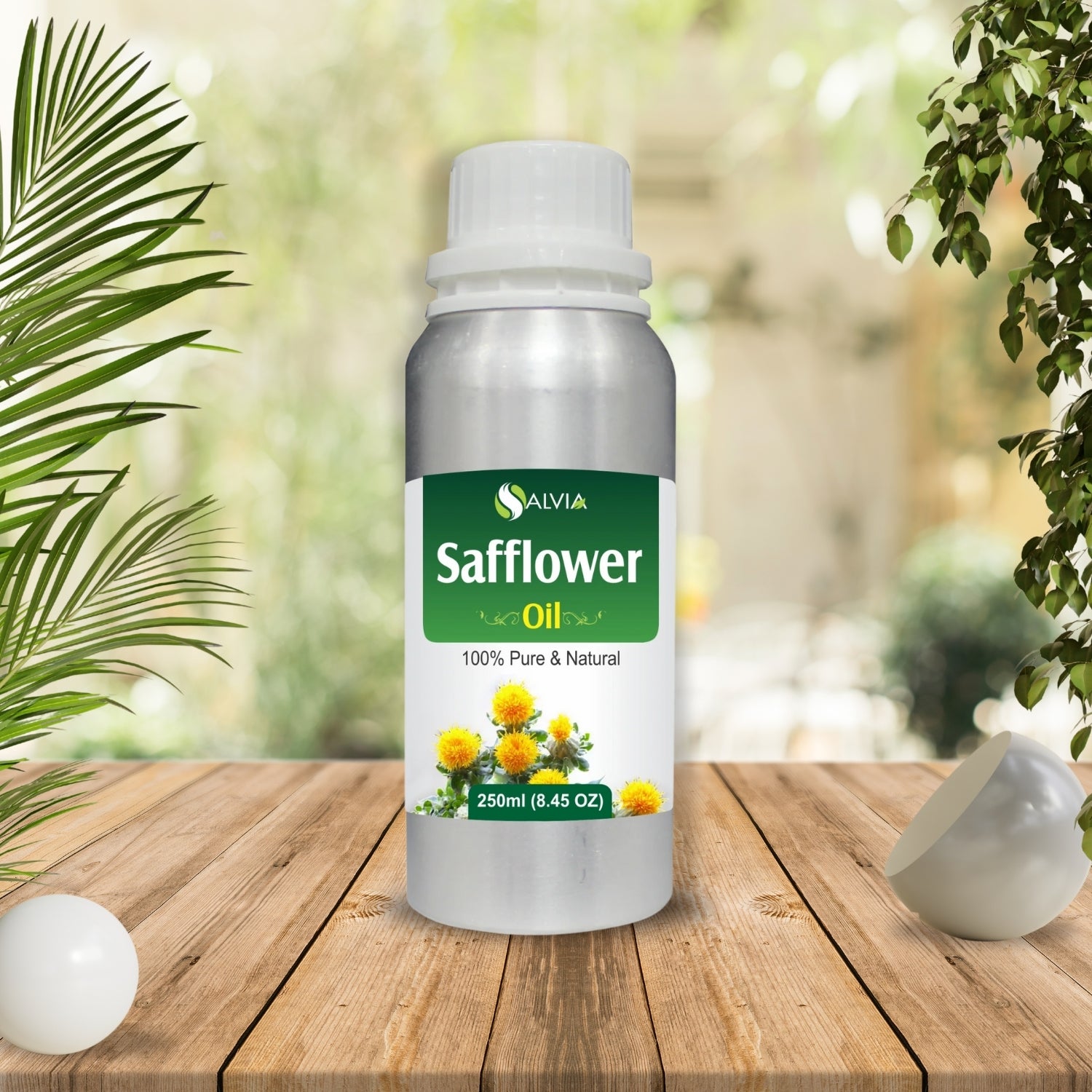 Safflower Oil (Cympopogan Martini) 100% Natural Pure Carrier Oil