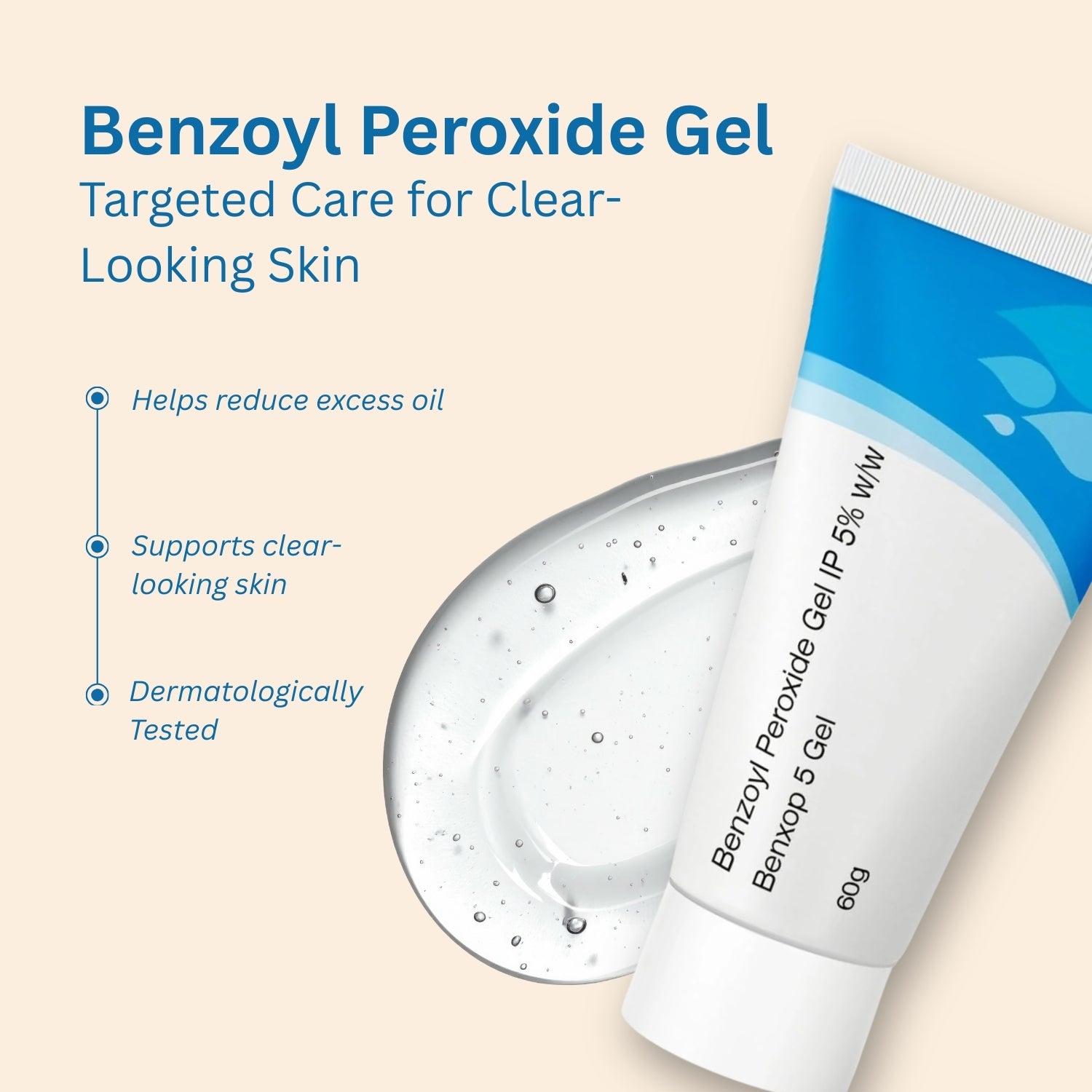 Benxop Acne Gel 2.5% - 6 Pack