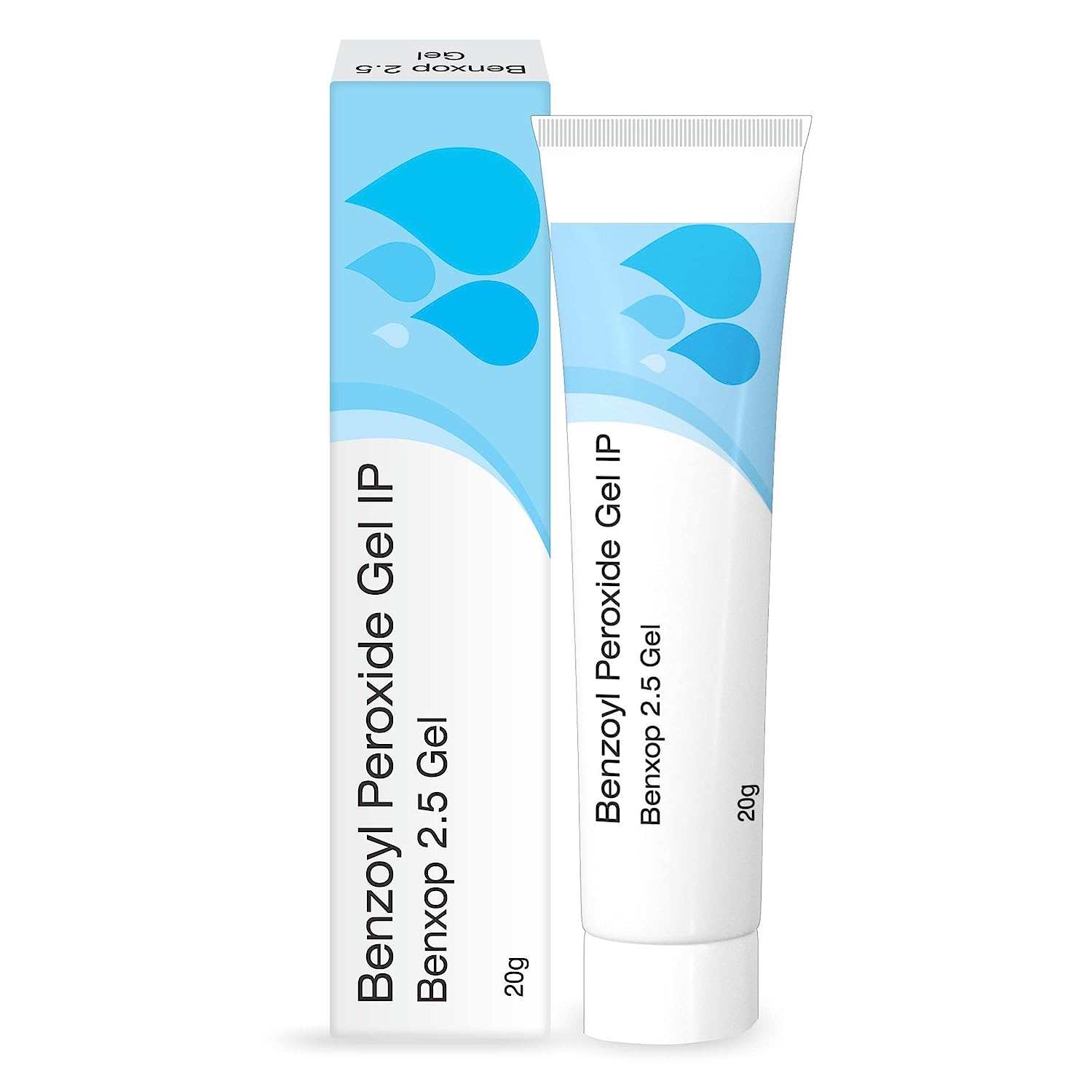 Salve Benxop Benzoyl Peroxide 2.5% Pimples Cream - 20 GM (0.70 Oz) | Effective Acne Treatment