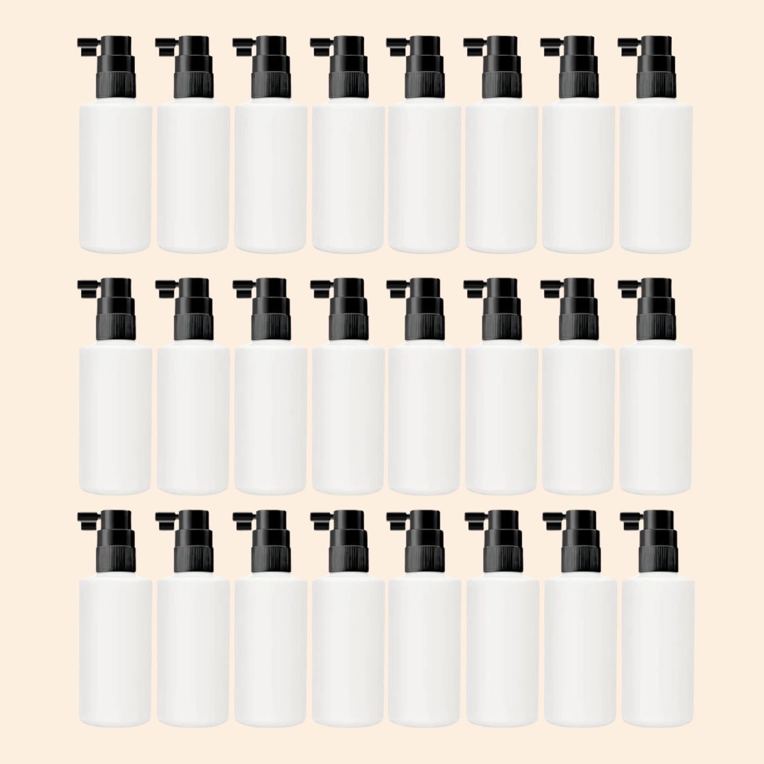 Clear Refillable Pump Bottle - 60ml