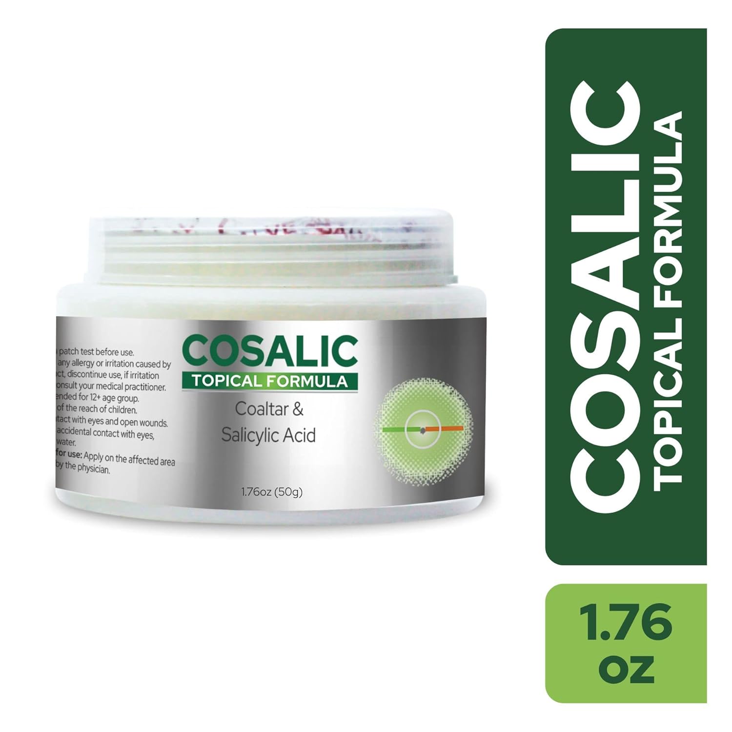 Salve (50 Gram Salicylic Acid Coal Tar Psoriasis Topical Formula) - Pack of 2 | Effective Relief for Psoriasis