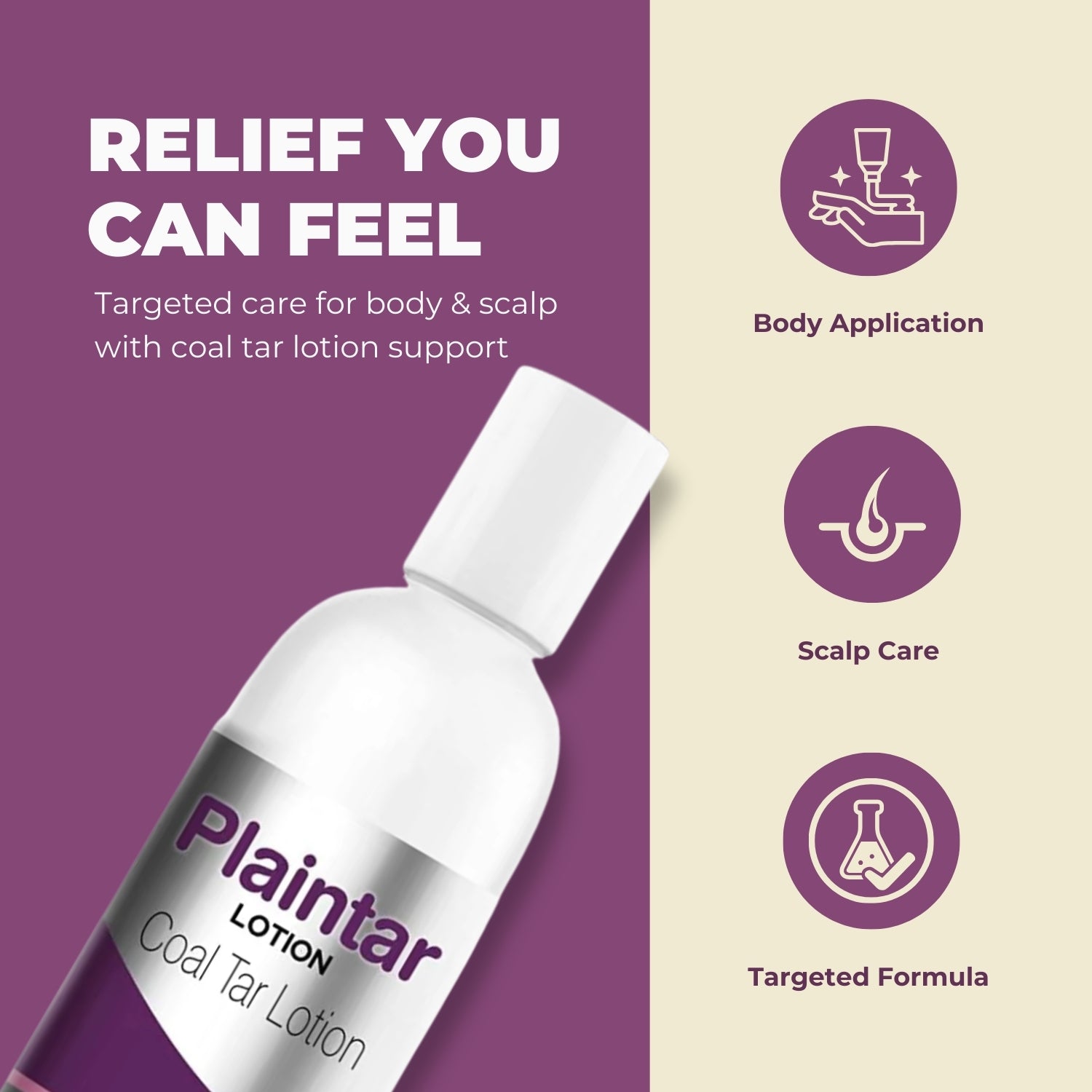 Coal Tar for Psoriasis, Dermatitis, eczema lotion pack of 6