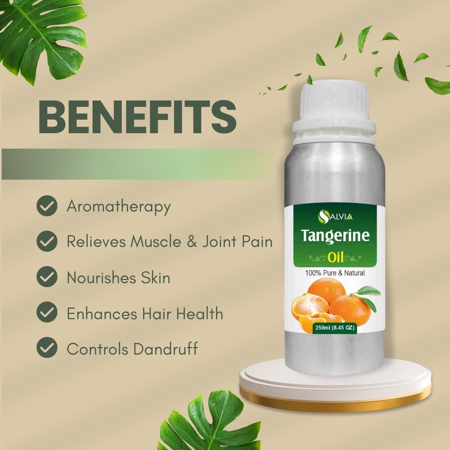 Tangerine Oil (Tagetes Minuta) Natural Essential Oil