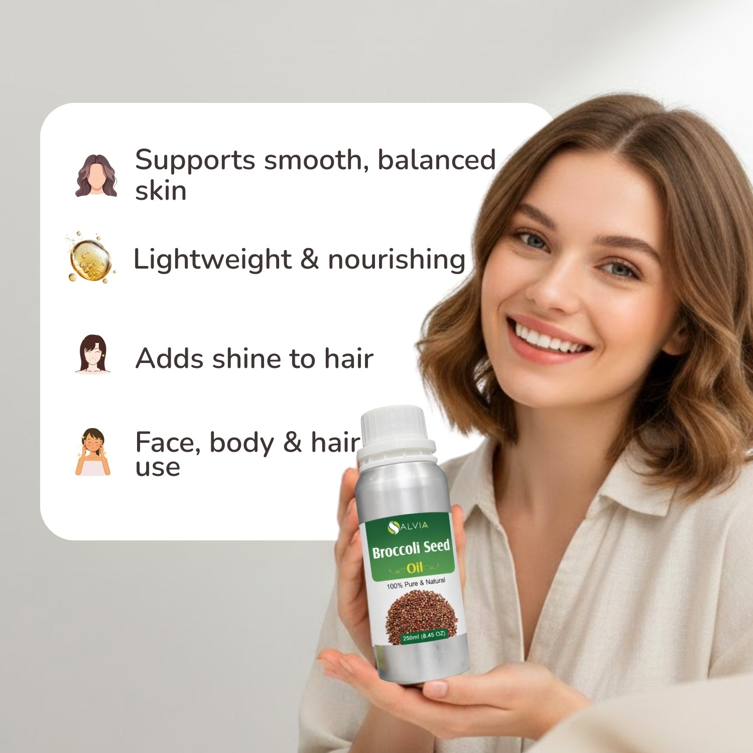 Broccoli Seed Oil (Brassica-Oleracea)