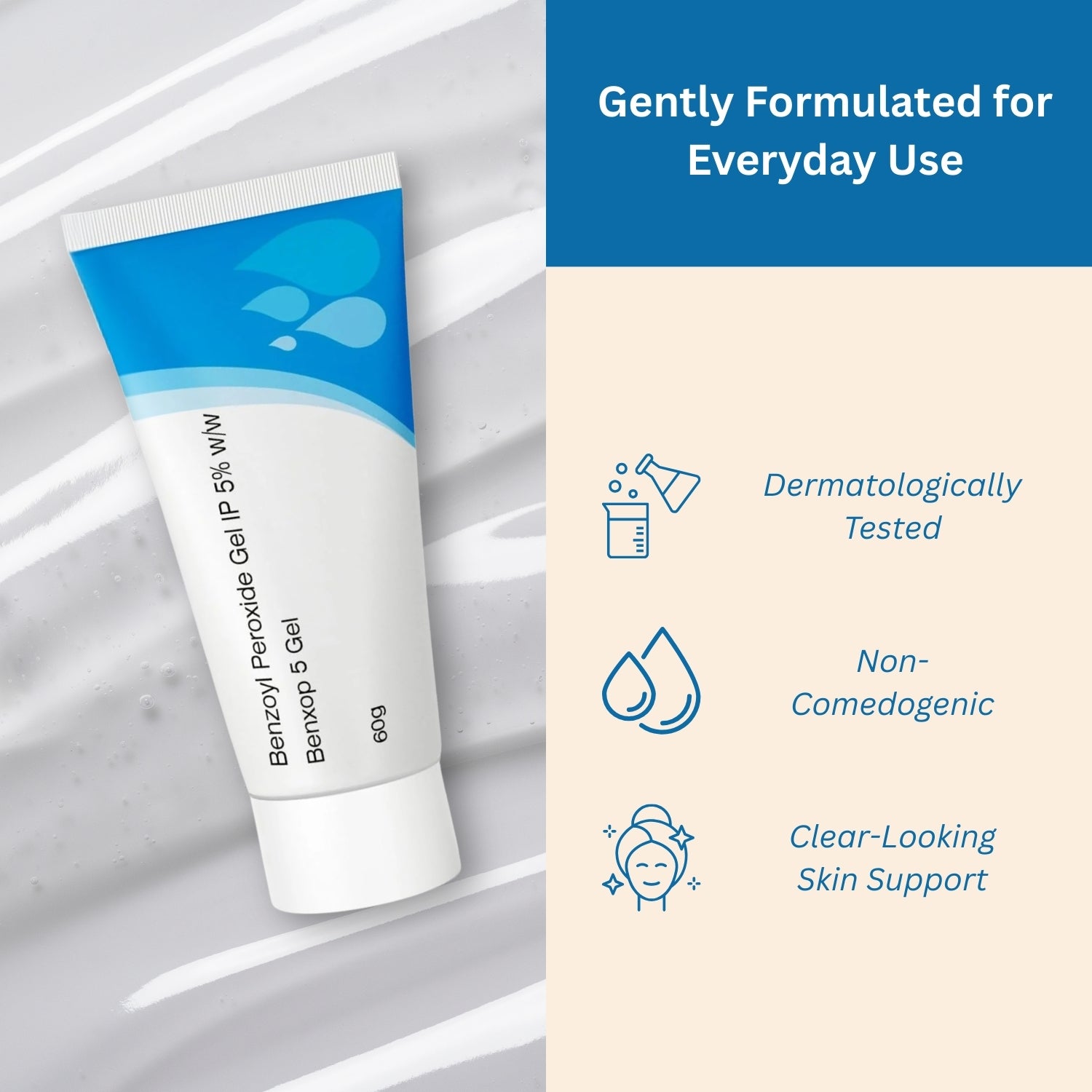 Benxop Acne Gel 2.5% - 6 Pack