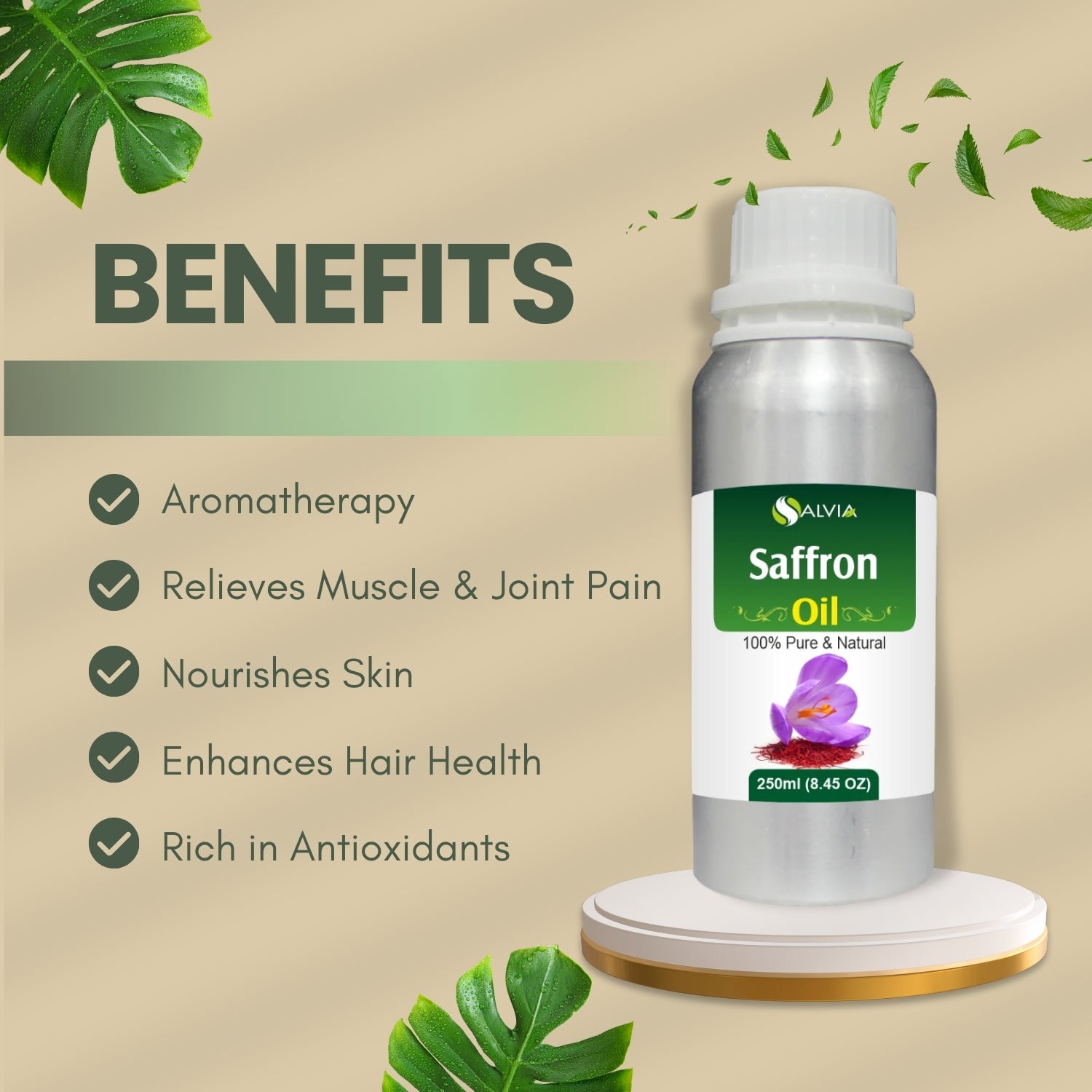 Saffron Oil