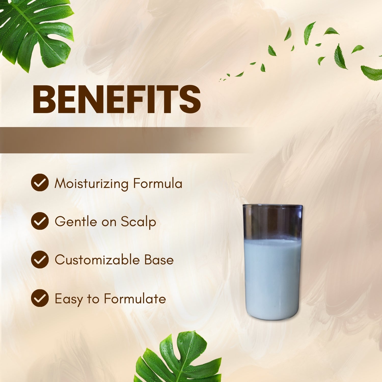 Pearly shampoo base concentrate