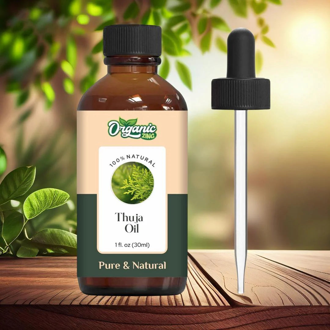 Organic Zing Thuja (Thuja occidentalis L.) Essential Oil-1.01 oz