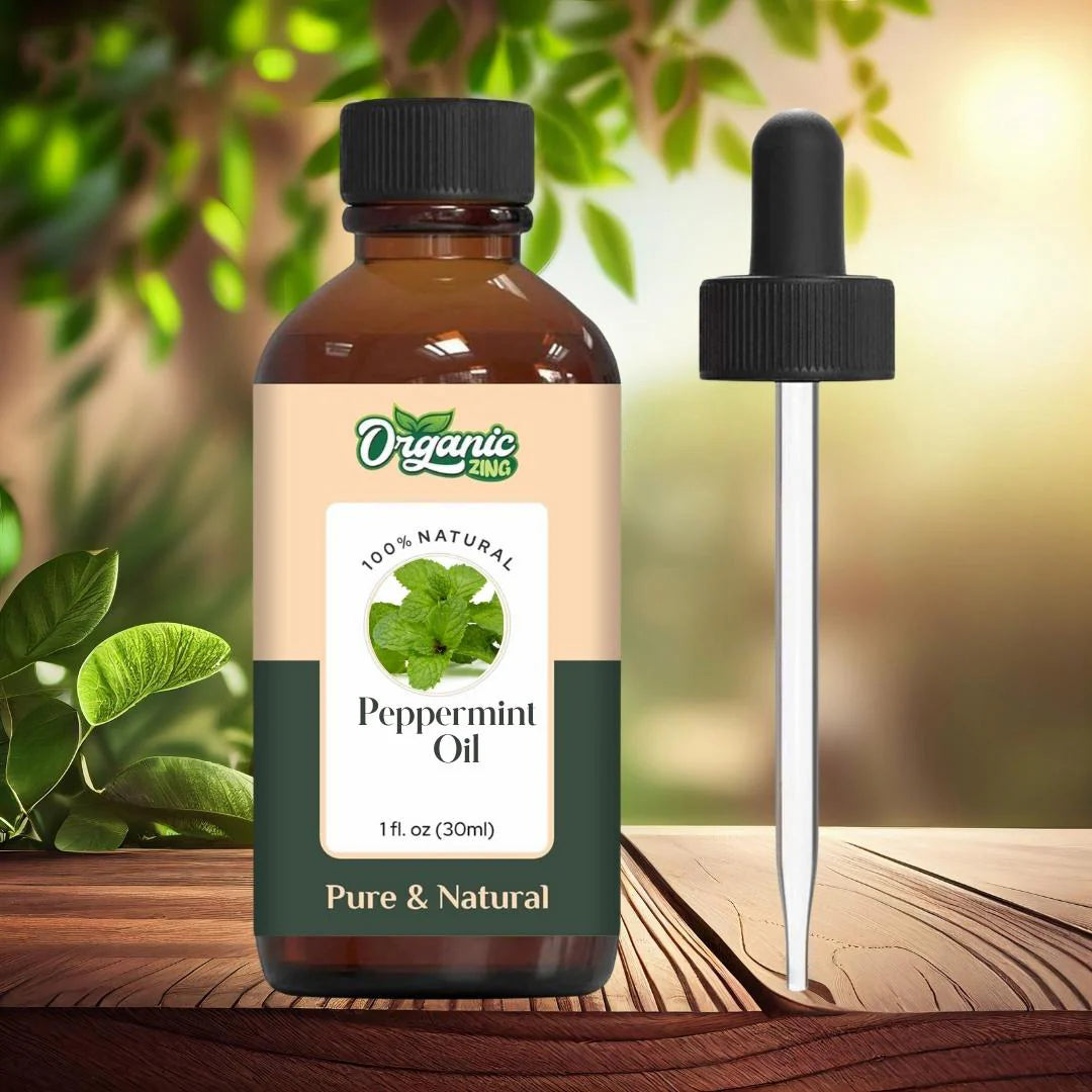 Organic Zing Peppermint oil 1.01 oz