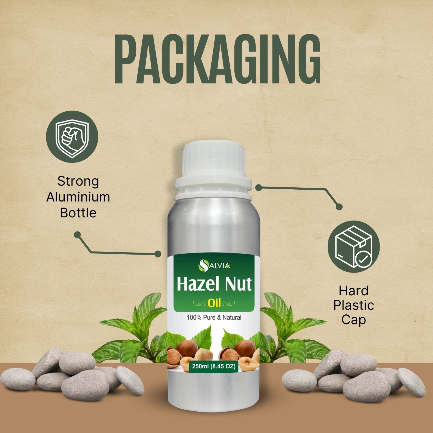 Hazel Nut (Corylus) Oil 100% Natural Pure Carrier Oil