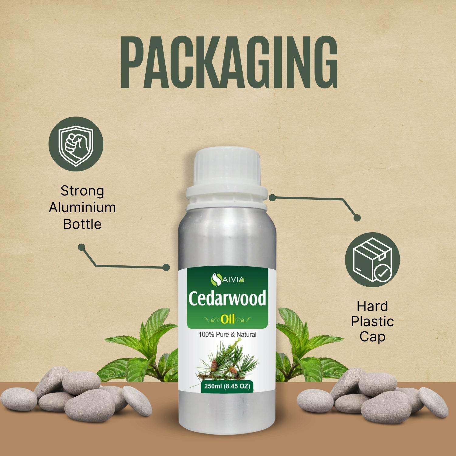 Cedarwood Oil 100% Natural Essential Oil