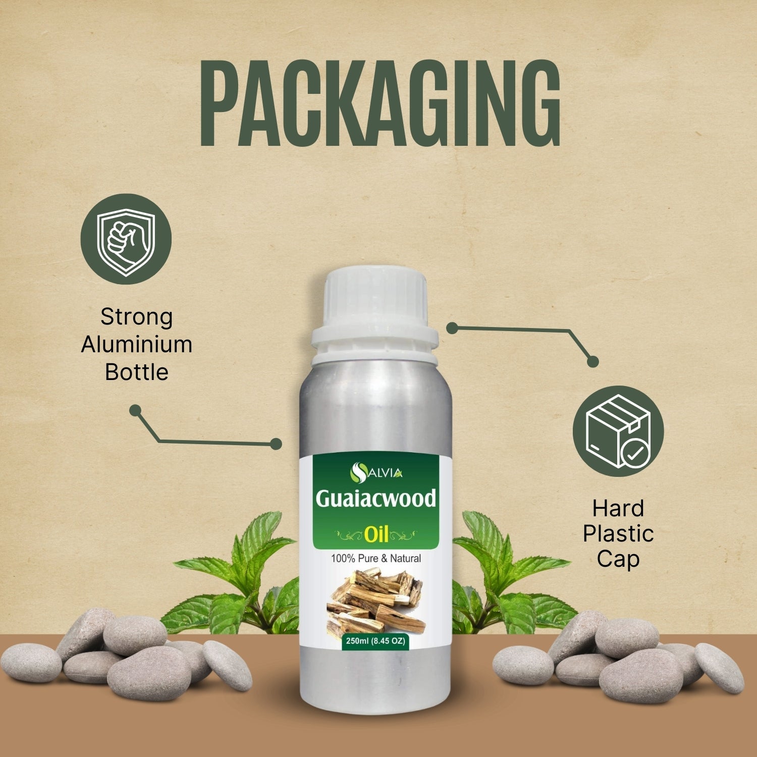 Guaiacwood Oil (Bulnesia Sarmientoi) 100% Natural Pure Essential Oil