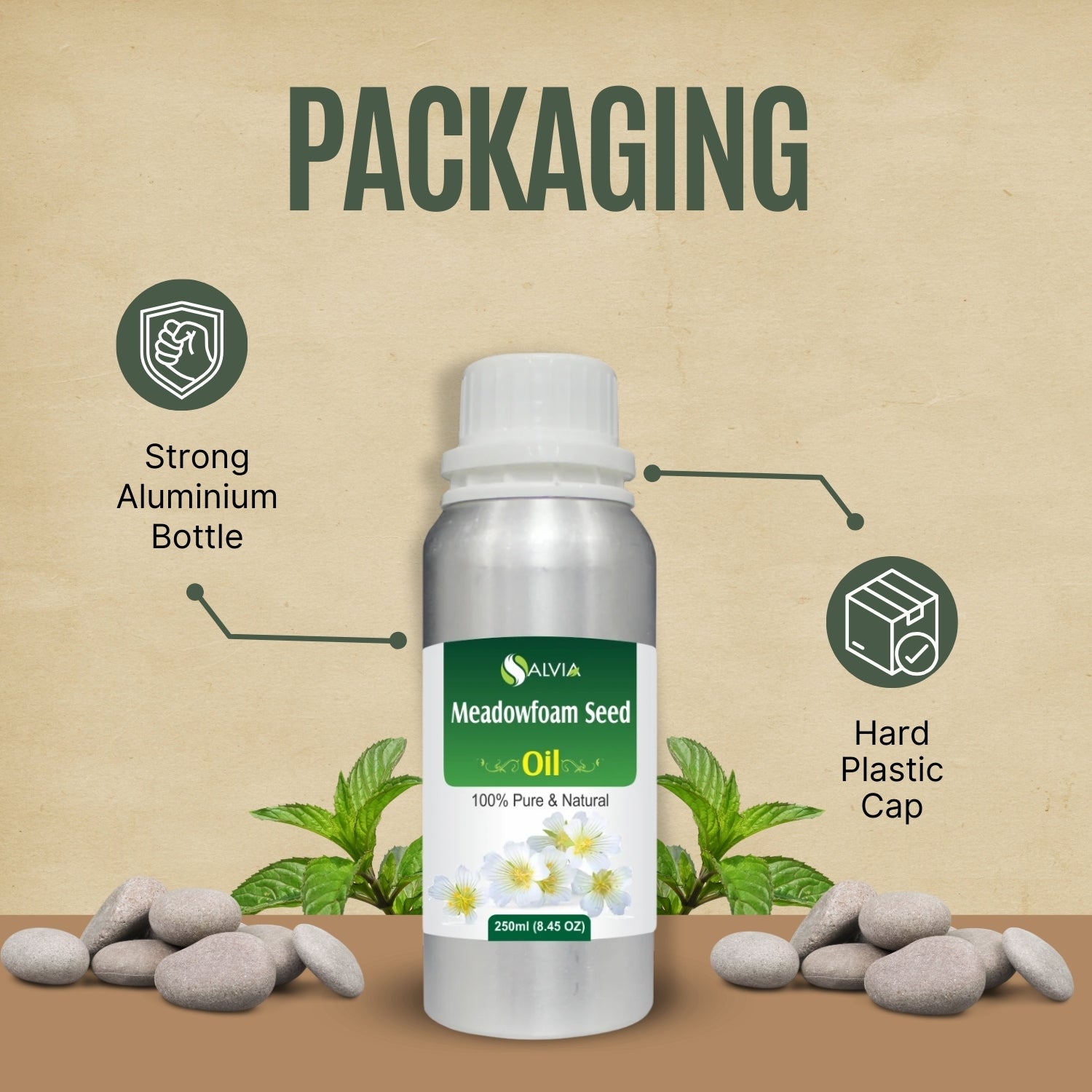 Meadowfoam Seed Oil (Limnanthes-Alba) 100% Natural Pure Carrier Oil