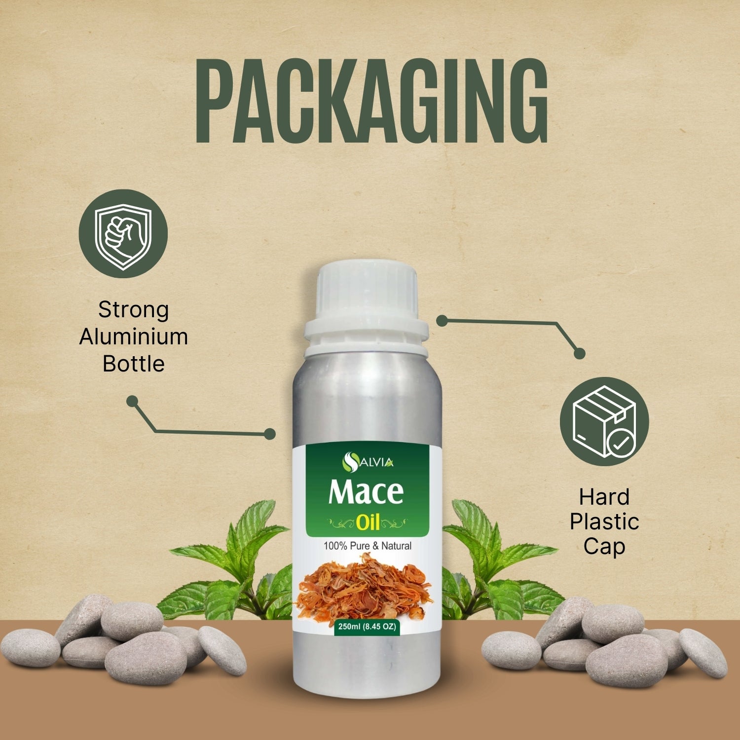 Mace Oil (Leptospermum-Scoparium) Pure & Natural Undiluted Essential Oil
