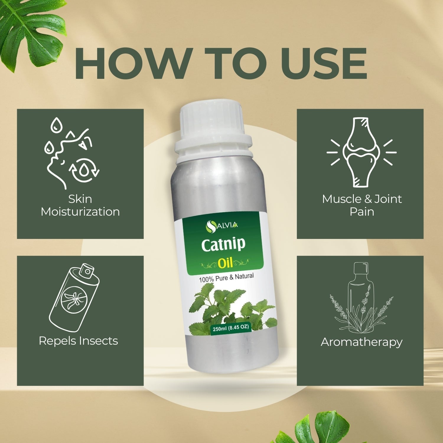 Catnip Oil Pure Undiluted Therapeutic Grade Essential Oil