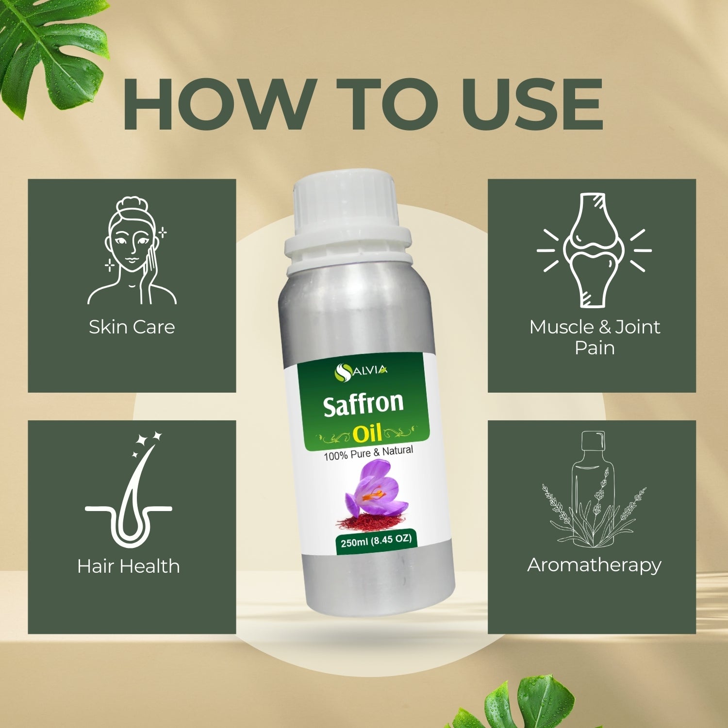 Saffron Oil