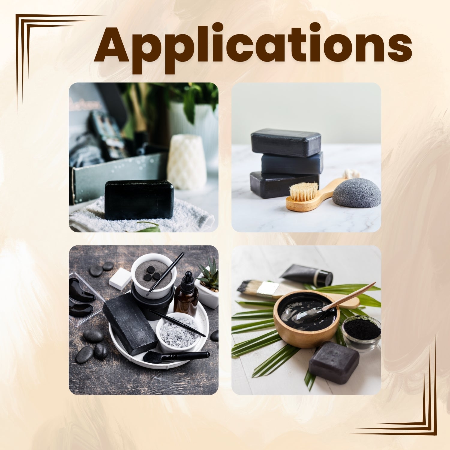 Activated Charcoal Soap Base
