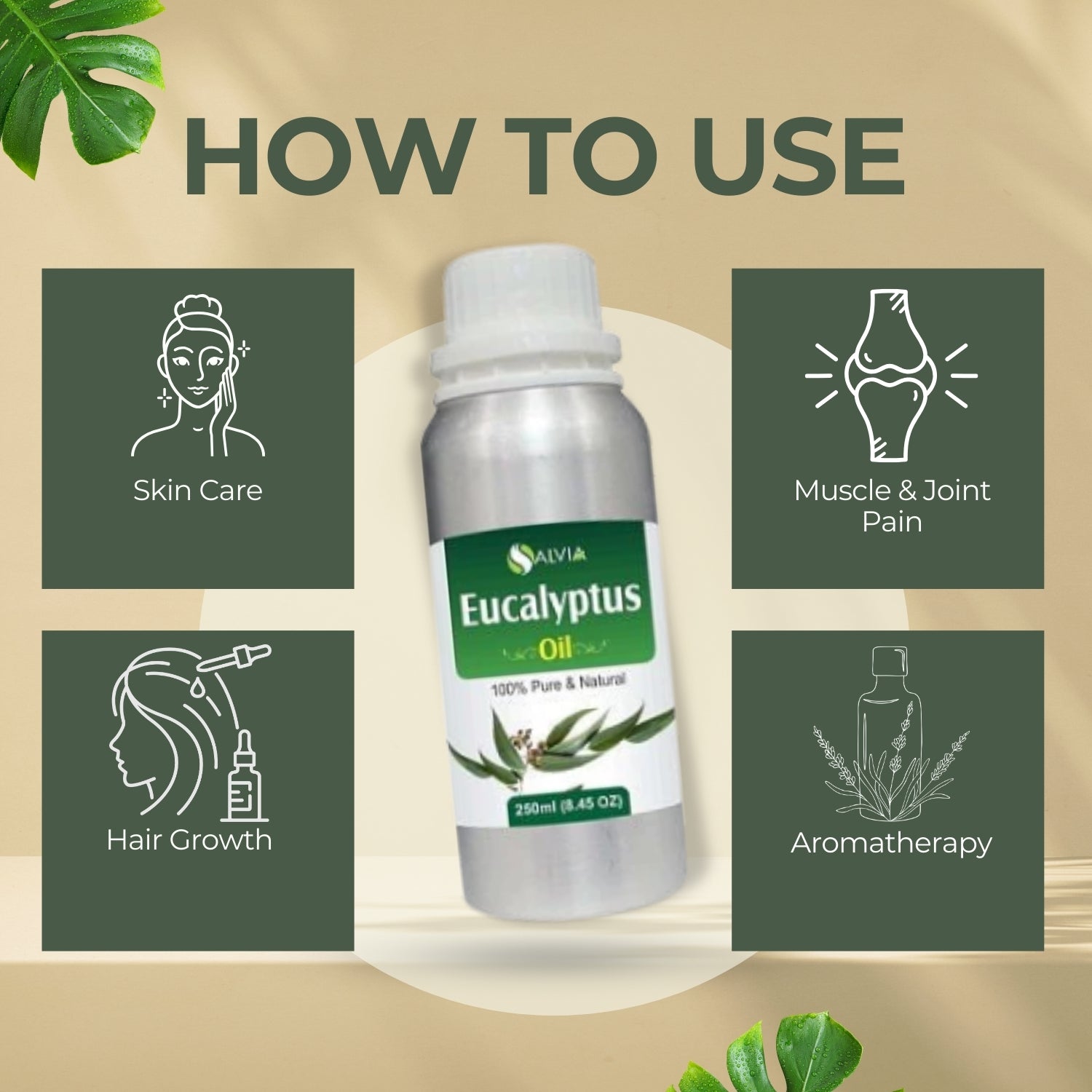 Eucalyptus Oil (Nilgiri Oil) Pure Essential Oil