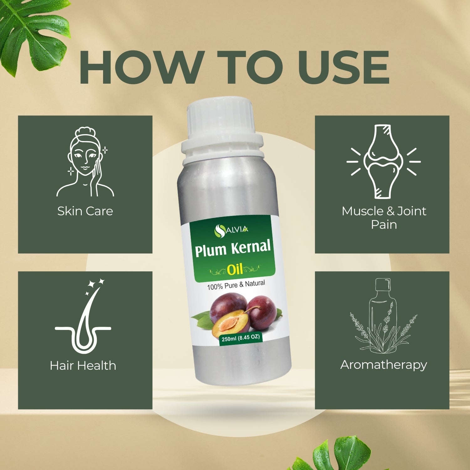 Plum Kernel Oil