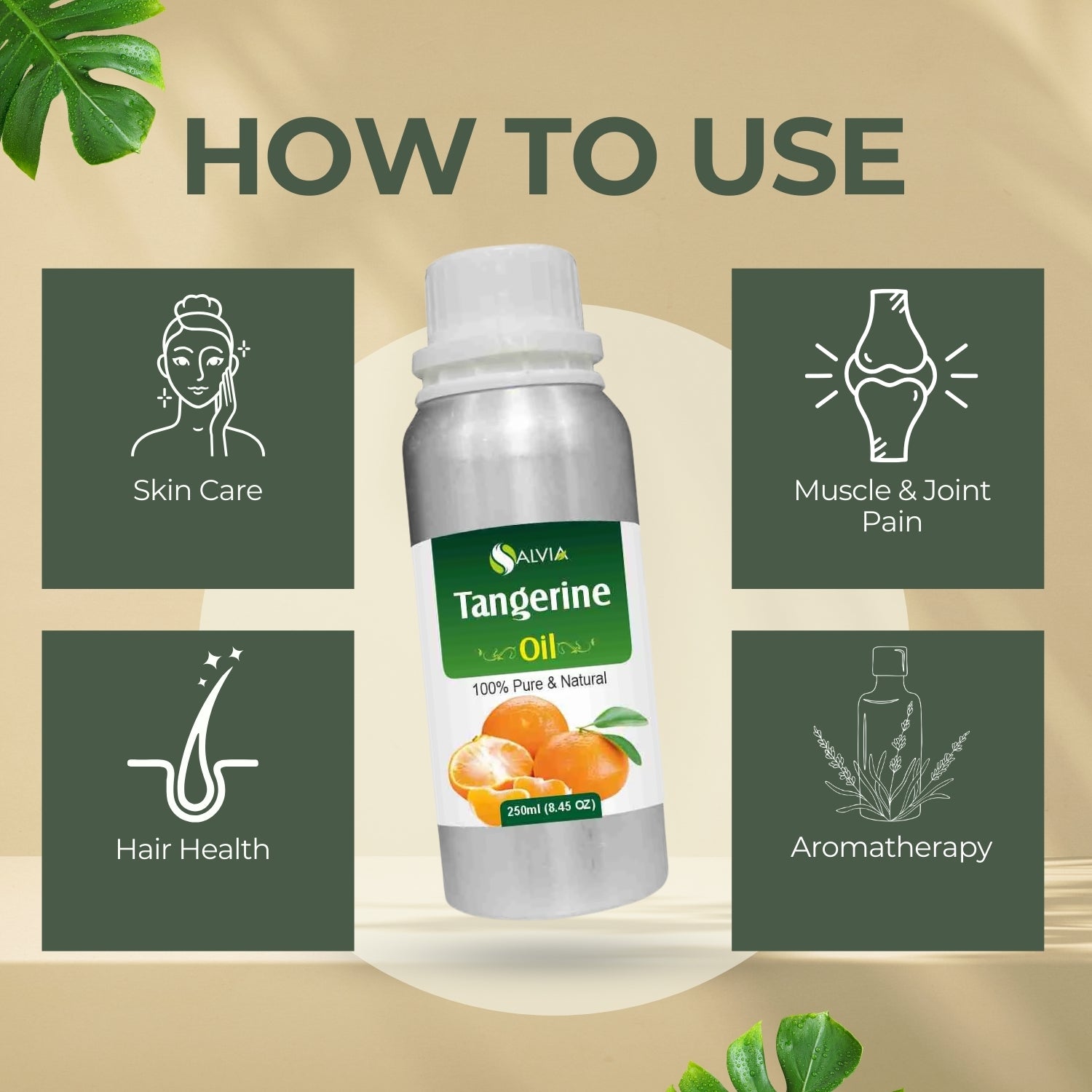 Tangerine Oil (Tagetes Minuta) Natural Essential Oil