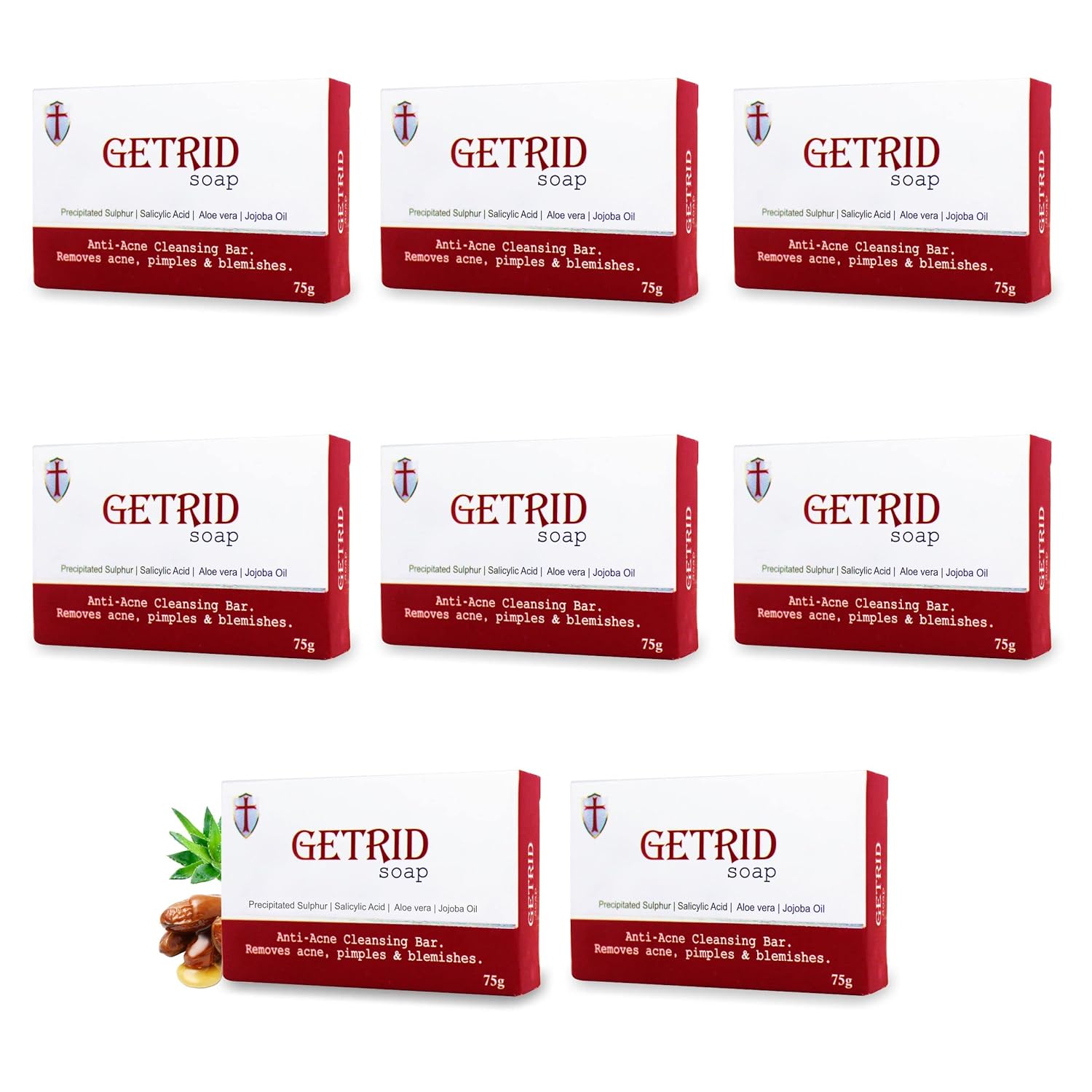 Getrid Soap - 6 Pack
