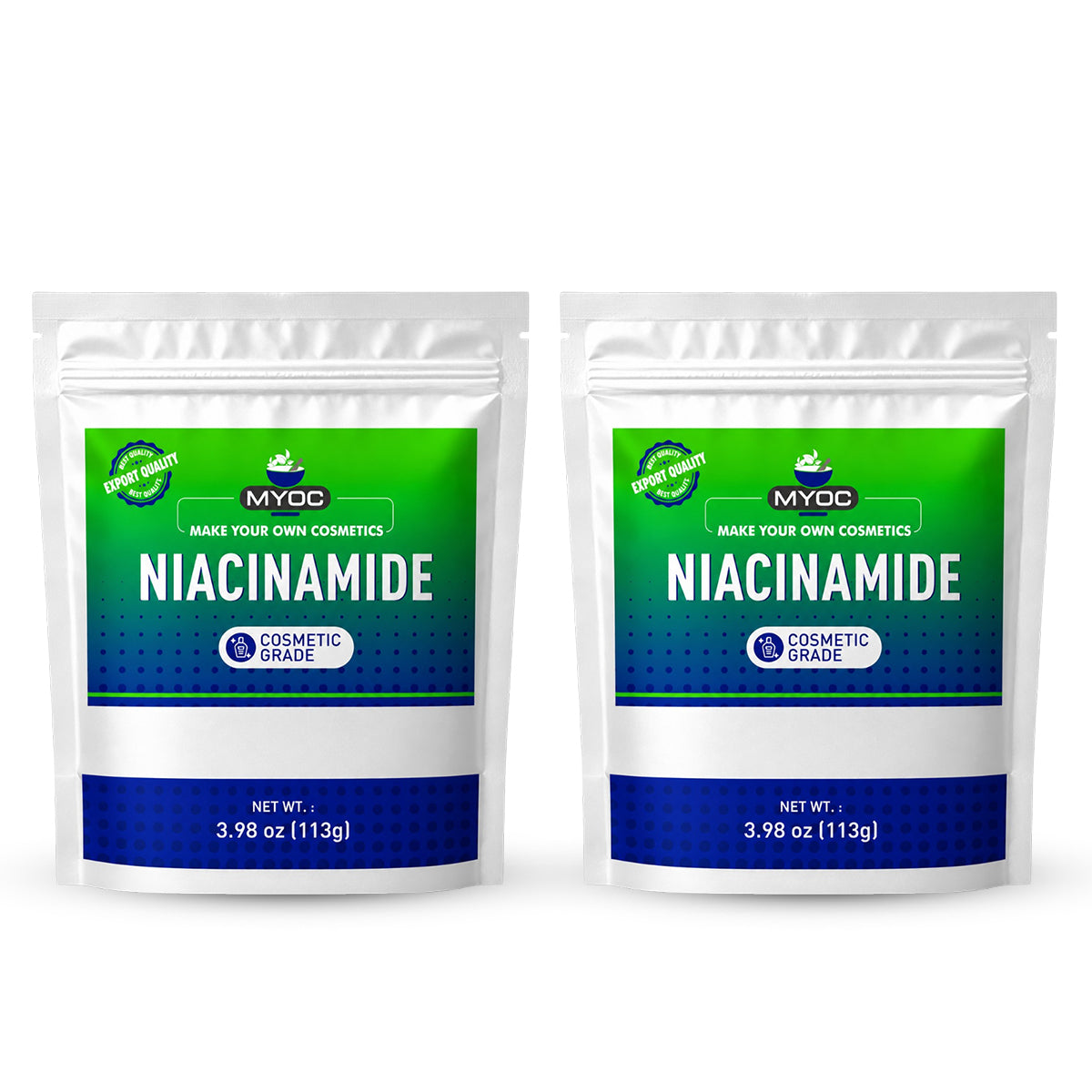 MYOC Niacinamide (Vitamin B3) Powder, Pore Refining, Oil Control, Skin Brightening, Barrier Support