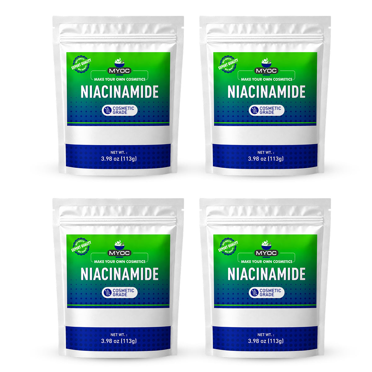 MYOC Niacinamide (Vitamin B3) Powder, Pore Refining, Oil Control, Skin Brightening, Barrier Support