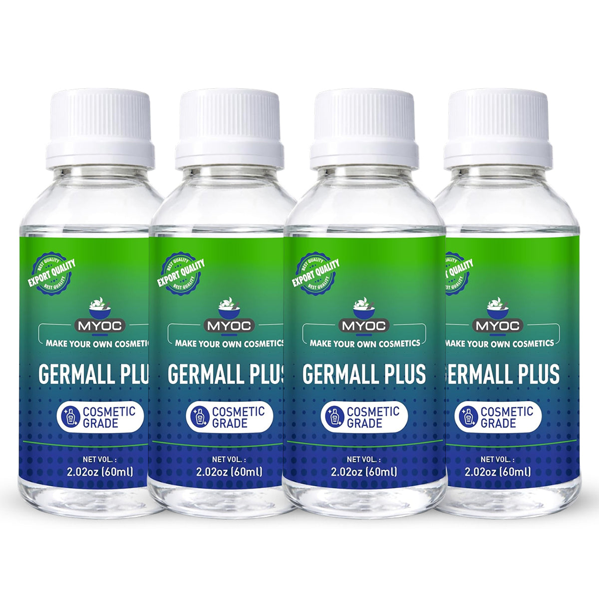 MYOC Germall Plus Preservative, Broad Spectrum Protection, Water-Soluble Stabilizer, Cosmetic Grade