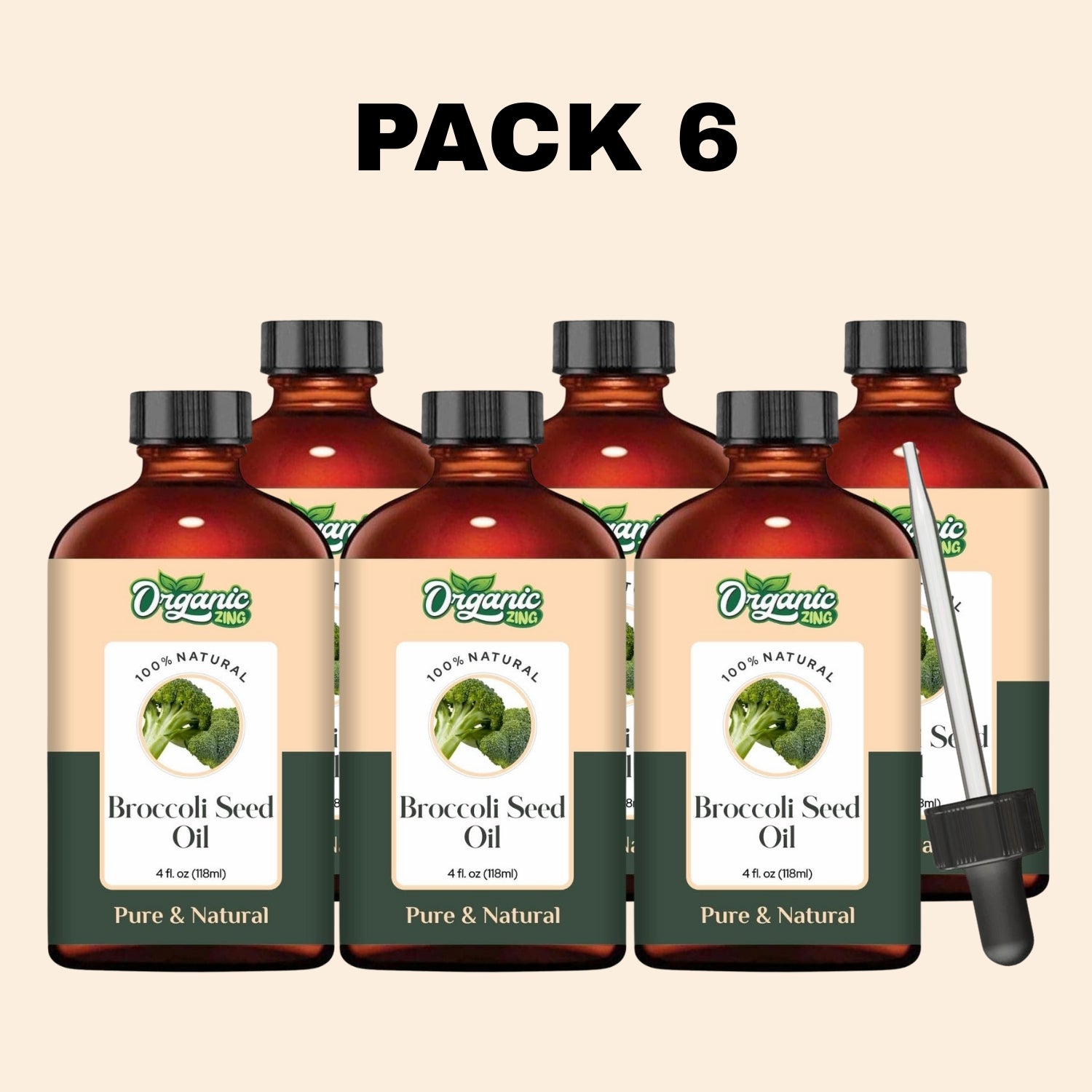 Broccoli Seed (Brassica oleracea) Oil 118ml