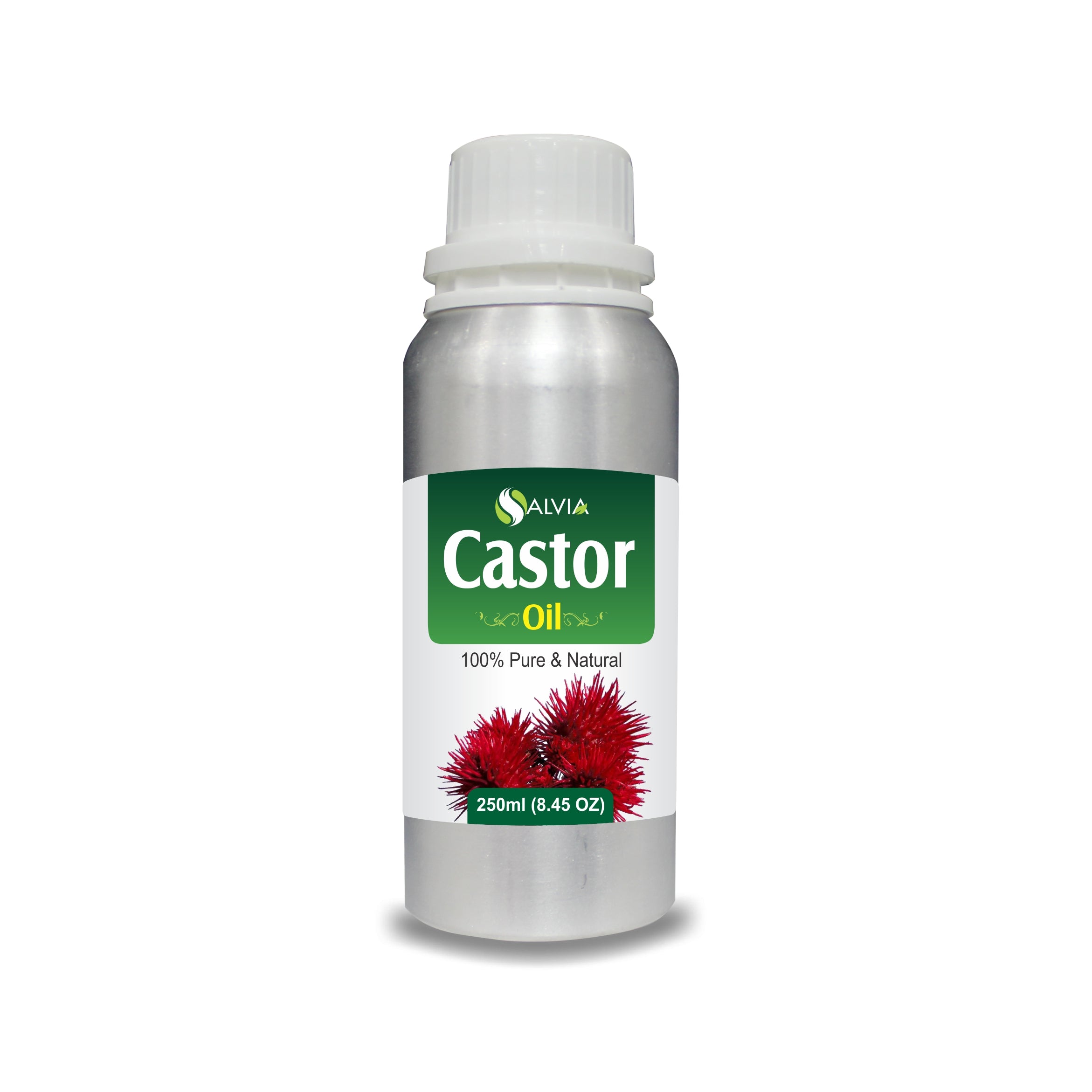 Castor Oil (Ricinus communis) 100% Natural Carrier Oil