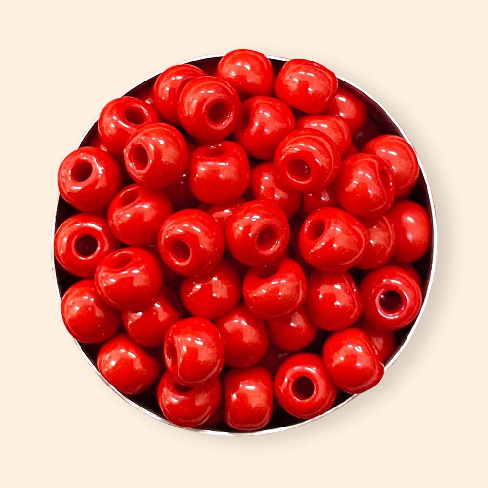 Red Bursting Beeds
