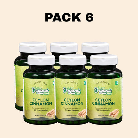 Ceylon Cinnamon Supplement- 120 Capsules