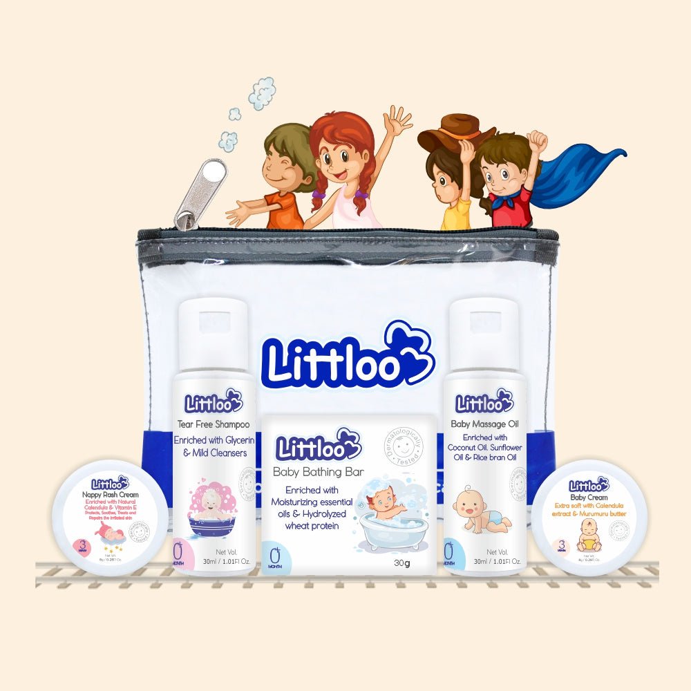 Littloo Littloo Littloo Baby Travel Kit