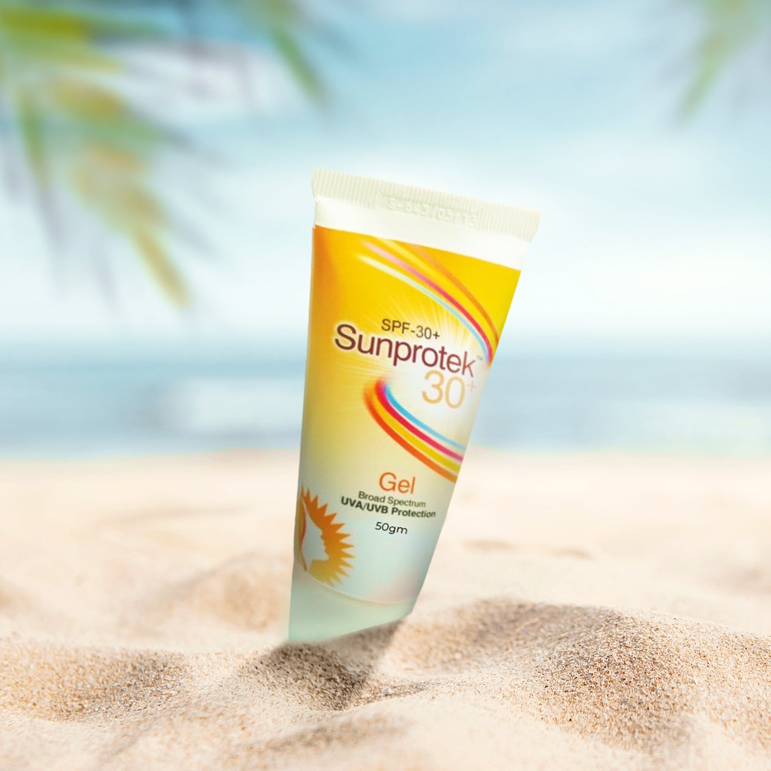 Salve Sun Care,Sunprotek,Sunscreen Gel 50g Sunprotek 30+ Gel Uva/Uvb Protection 50g