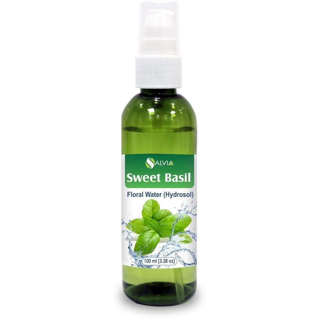 Salvia Floral Water 100 ml Sweet-Basil-Floral-Water-(Hydrosol)-100%-Pure-And-Natural