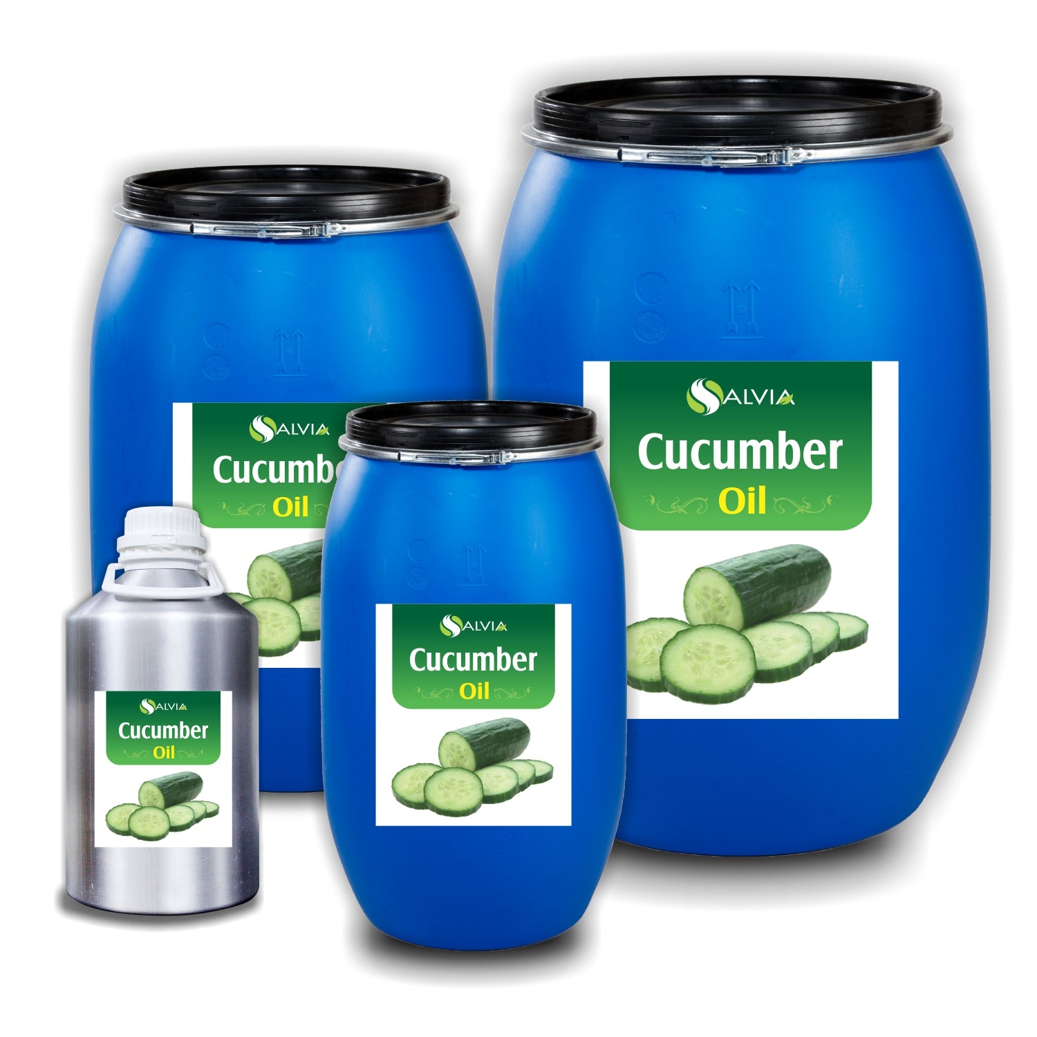 Salvia Natural Carrier Oils 10kg Cucumber Oil 100% Natural Pure Carrier Oil