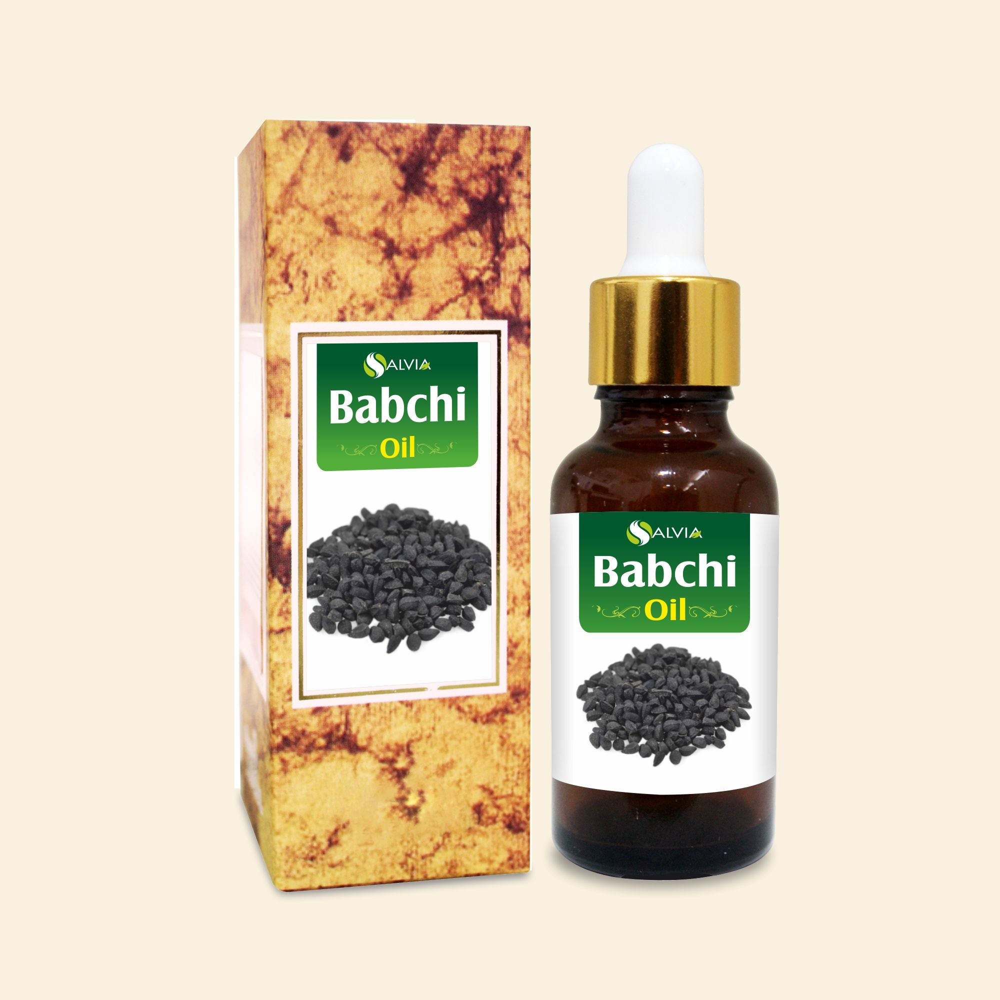 Salvia Natural Carrier Oils Babchi Oil (Psoralea Corylifolia) 100% Carrier Oil