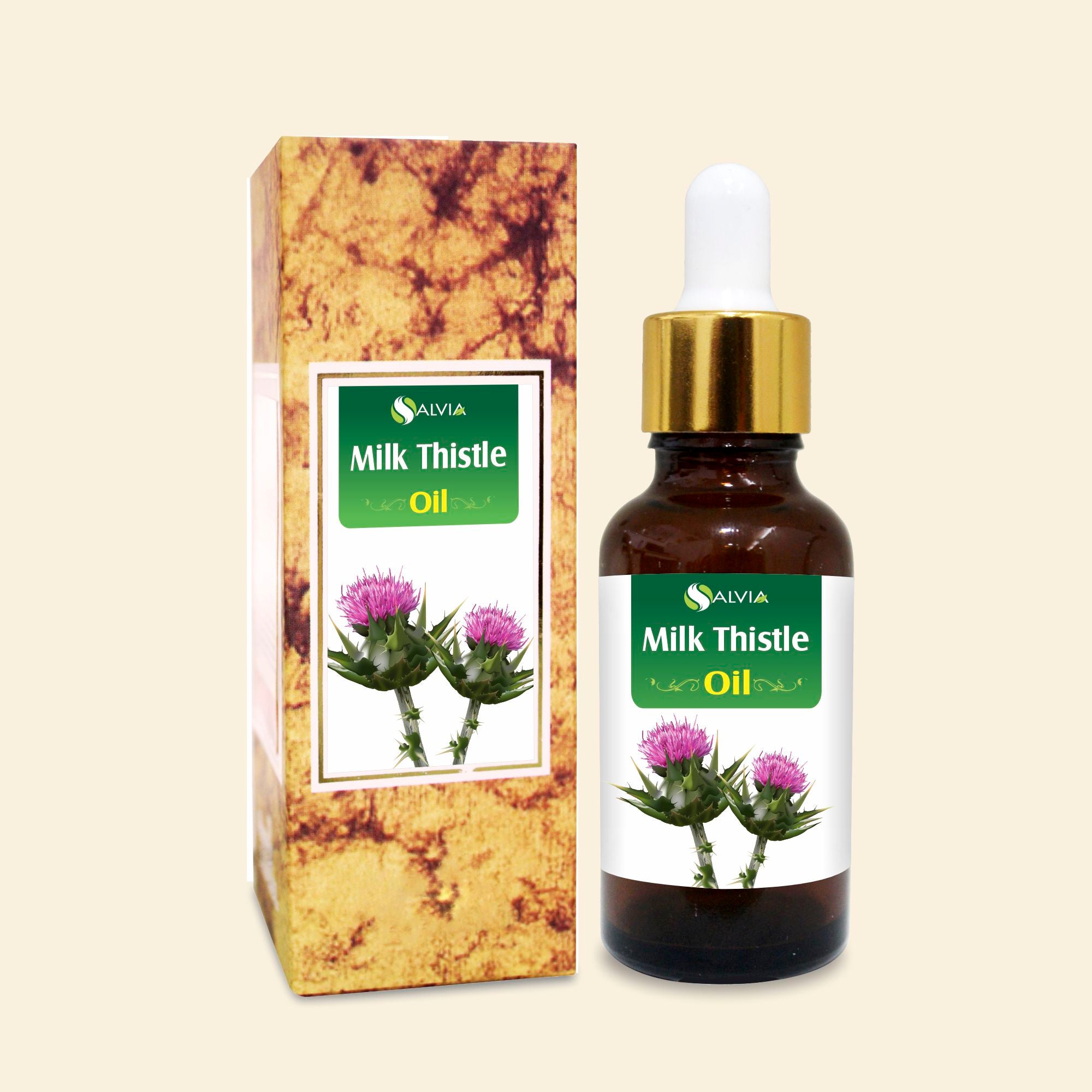 Salvia Natural Carrier Oils Milk Thistle Oil