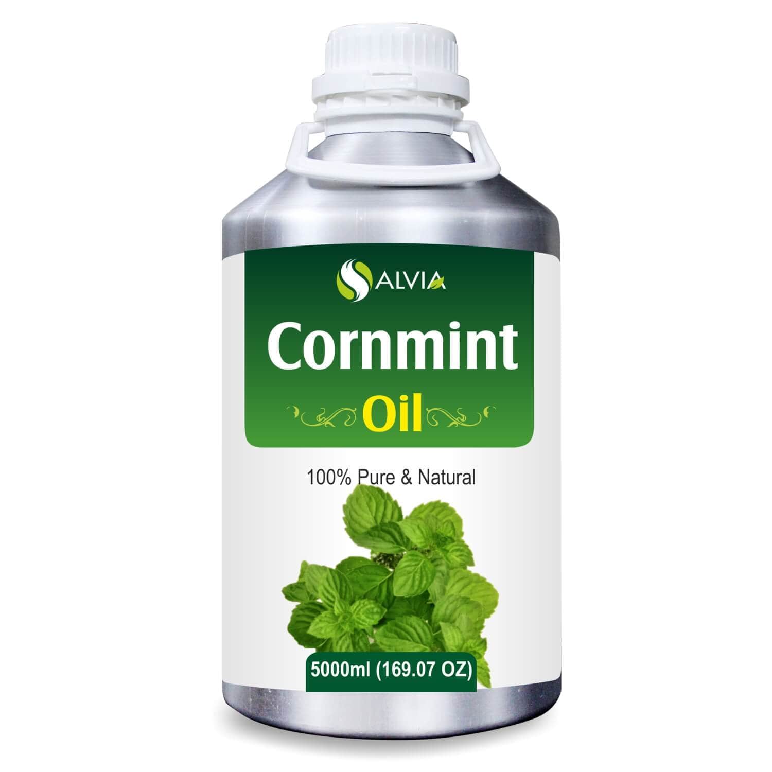 Salvia Natural Essential Oils 5000ml Cornmint Oil (Mentha arvensis) 100% Natural Pure Essential Oil