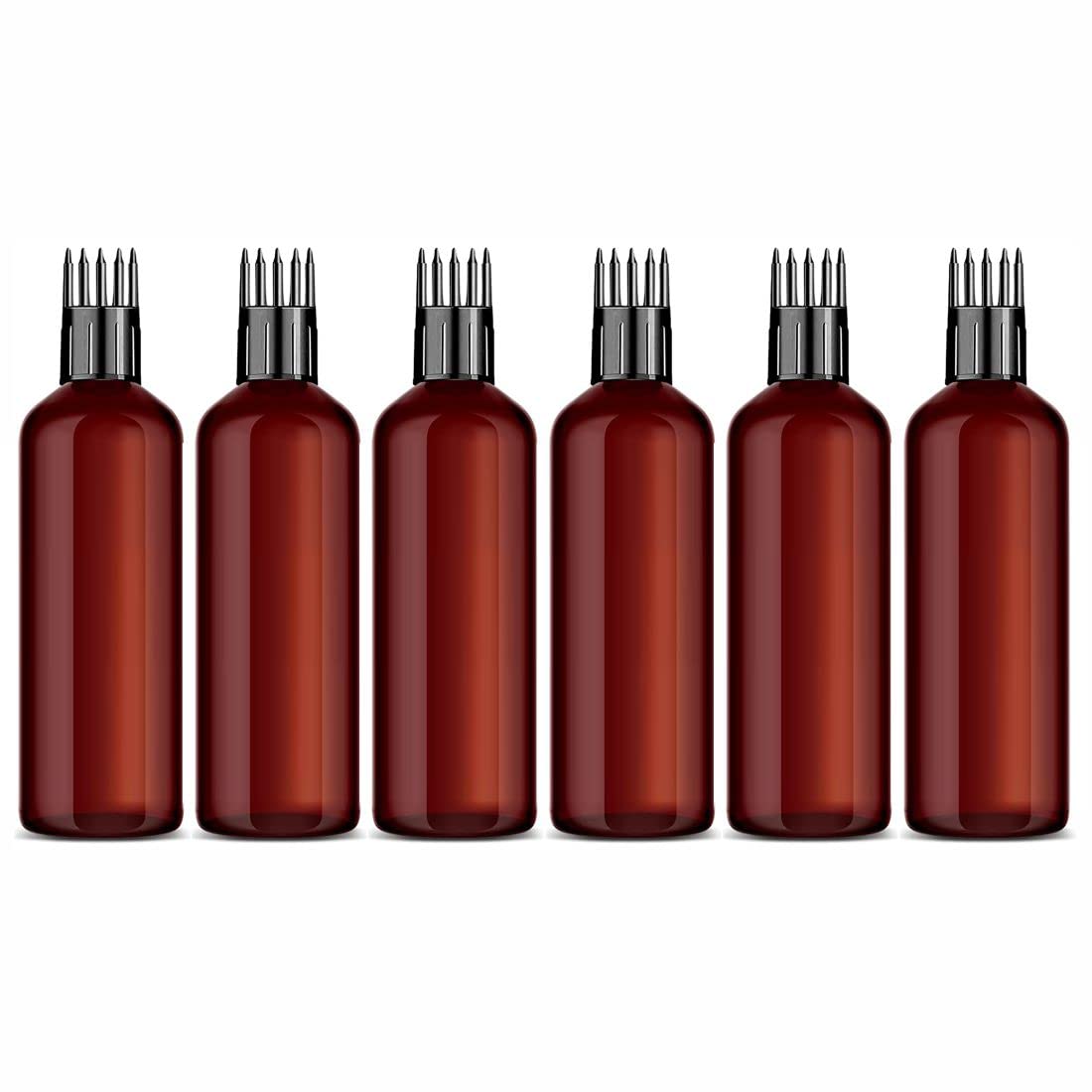 Salvia Packaging,Plastic Travel Bottles Pack of 8 Comb applicator bottle