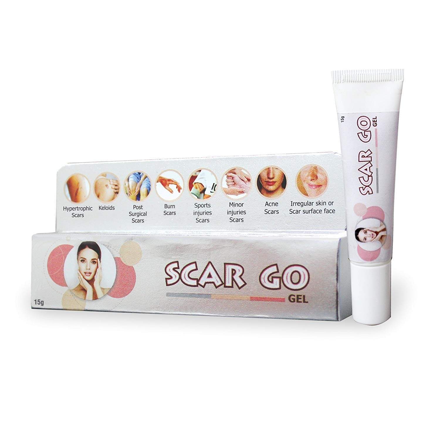 Shoprythm ScarGo,Anti Scar Gel Pack of 1 Salvia Scar Go Scar Removal Gel for Scars