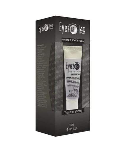 shoprythmindia Eye Care Eyez Gel 40 Plus Under Eyes Gel 15ml Removes Dark Circles, Eye Bags & Puffiness Around The Eyes