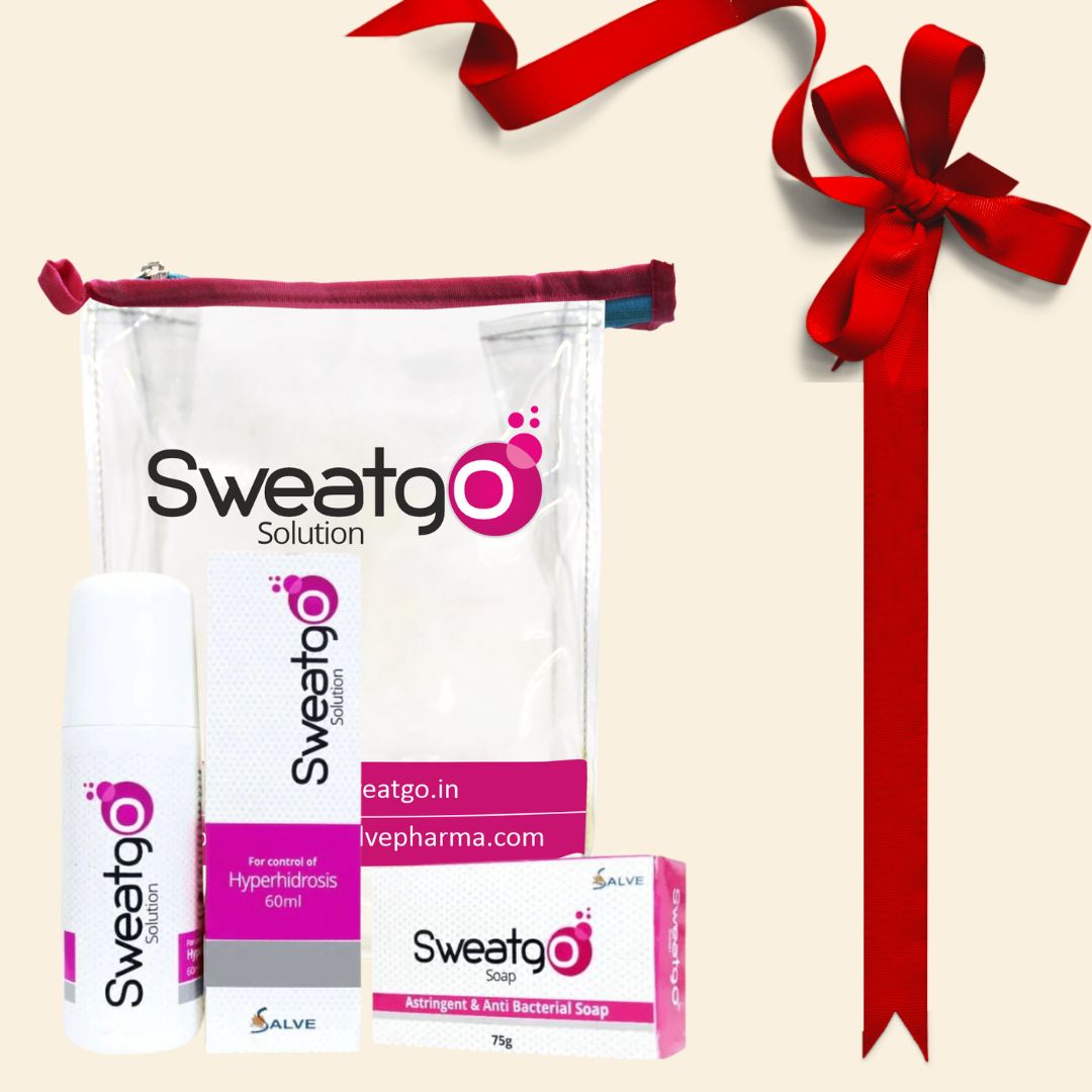 shoprythmindia Hyperhidrosis Combo Sweatgo Gift Combo Kit