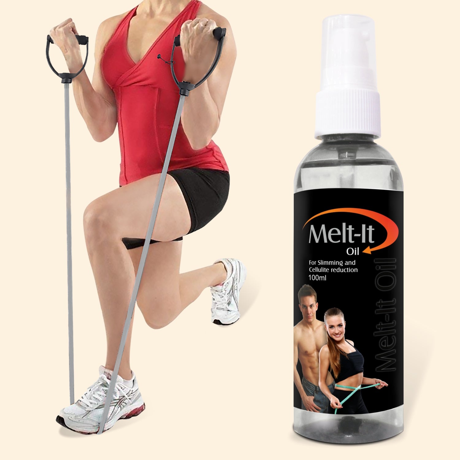 shoprythmindia Meltit Combo Single Resistance Tube and Melt-It Oil Combo