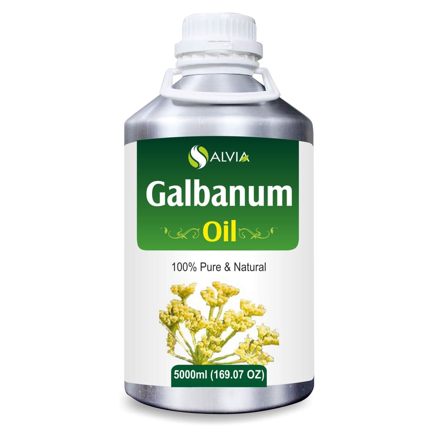 shoprythmindia Natural Essential Oils 5000ml Galbanum Oil (Ferula-Galbaniflua) 100% Natural Pure Essential Oil Reduces Joint Pain & Chronic Knee Pain, Insect Repellent, Heals Wounds