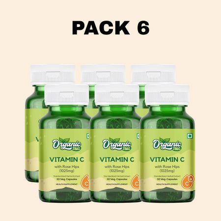 Vitamin C with Rose Hips Capsules -30 Capsules